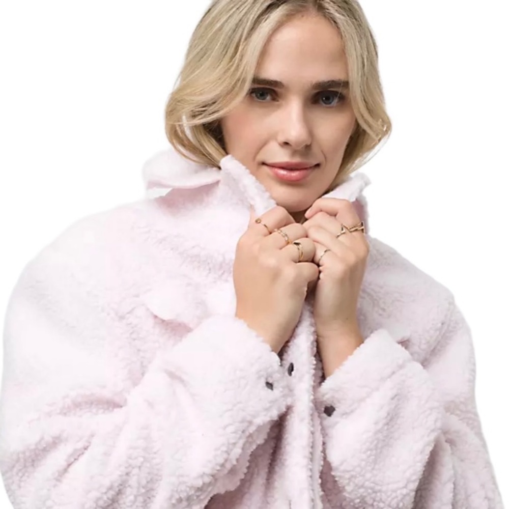 Vans Pink Sherpa Jacket
